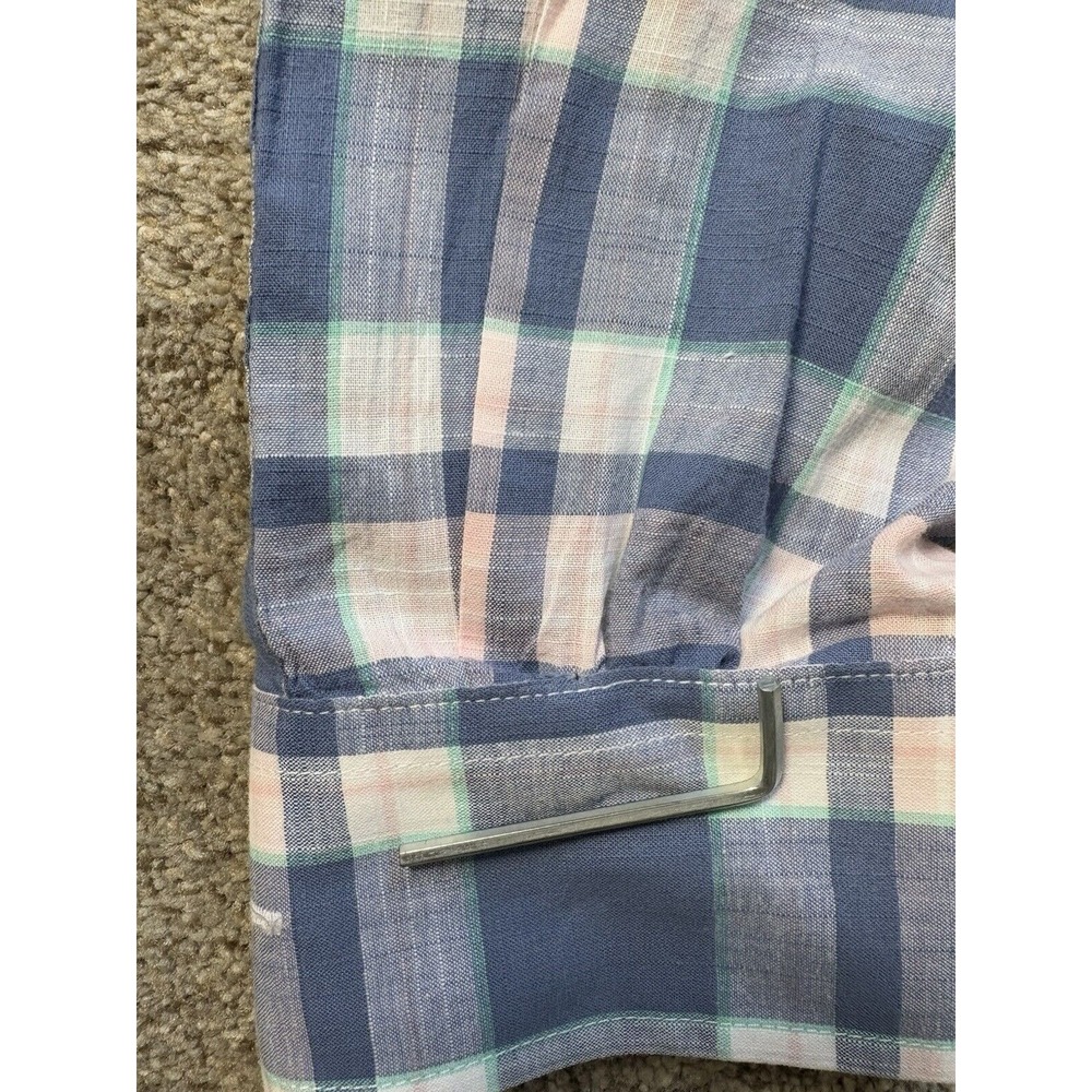 Vineyard Vines Men's Large Whale Slim Fit Shirt Button Up Plaid Multicolor - Picture 6 of 7